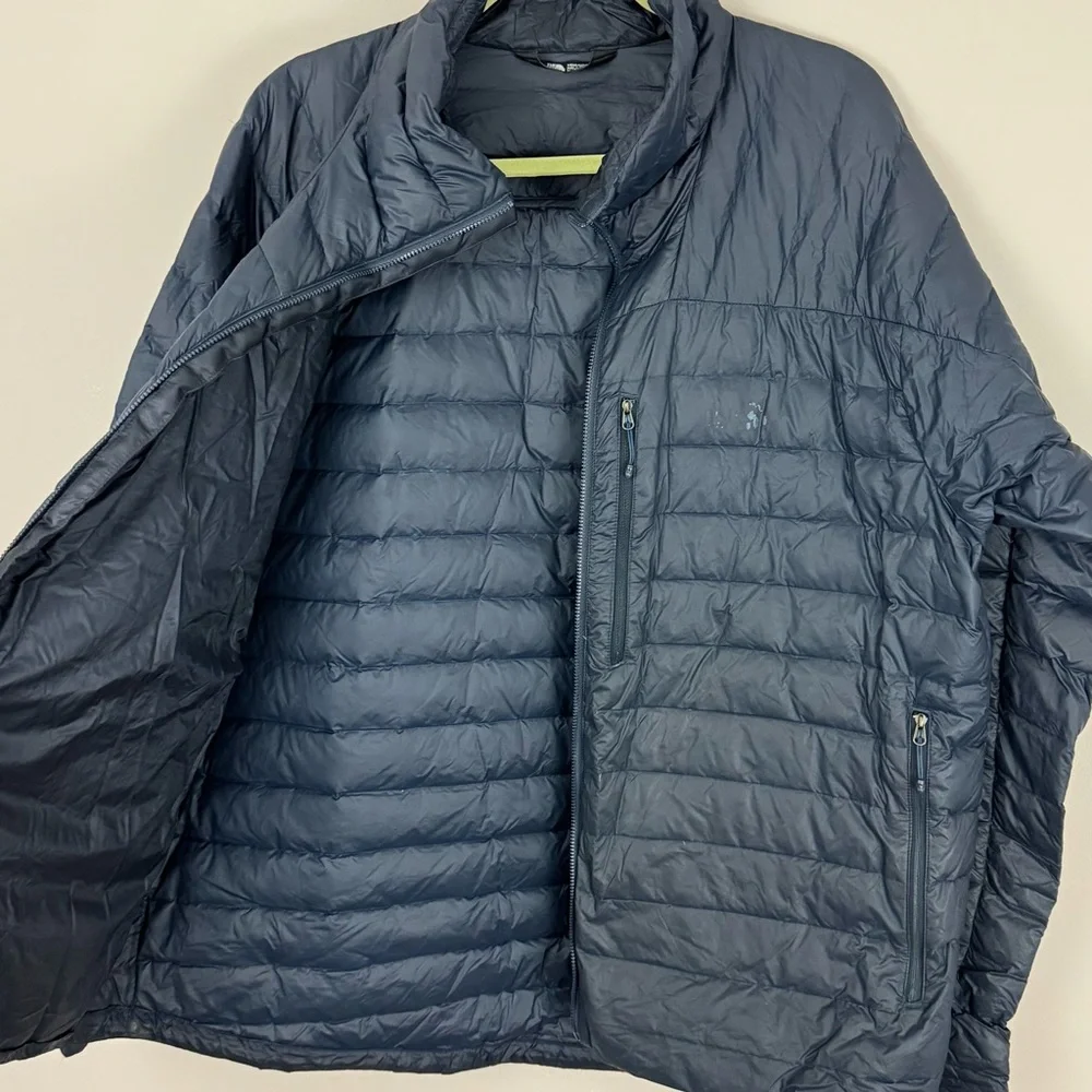 The North Face Lightweight Down Puffer Jacket Coat Navy Blue Men’s Size XL